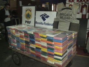 Maior apreensão de cocaína realizada neste ano pela Receita Federal no estado